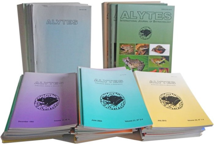Alytes série complète / complete set